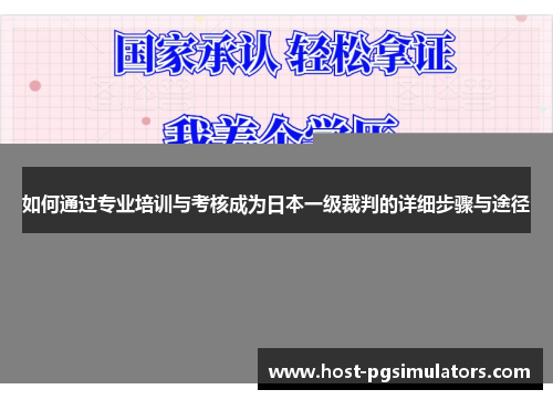 如何通过专业培训与考核成为日本一级裁判的详细步骤与途径